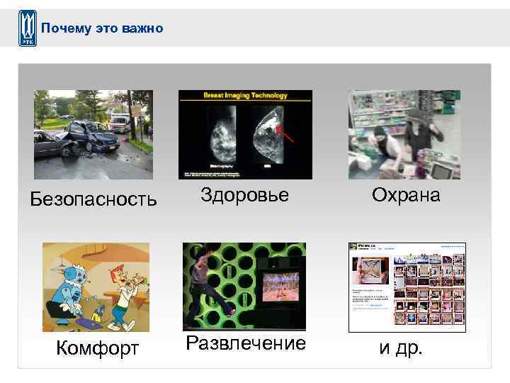 Почему это важно Безопасность Здоровье Охрана Комфорт Развлечение и др. 