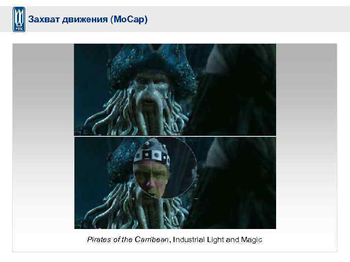 Захват движения (Mo. Cap) Pirates of the Carribean, Industrial Light and Magic 