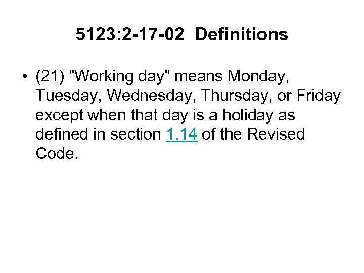 5123: 2 -17 -02 Definitions • (21) 