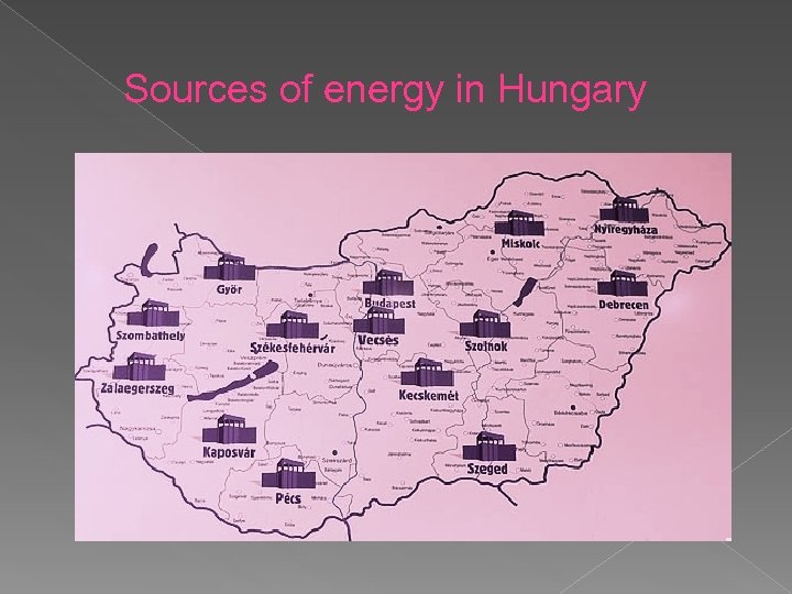 Sources of energy in Hungary 