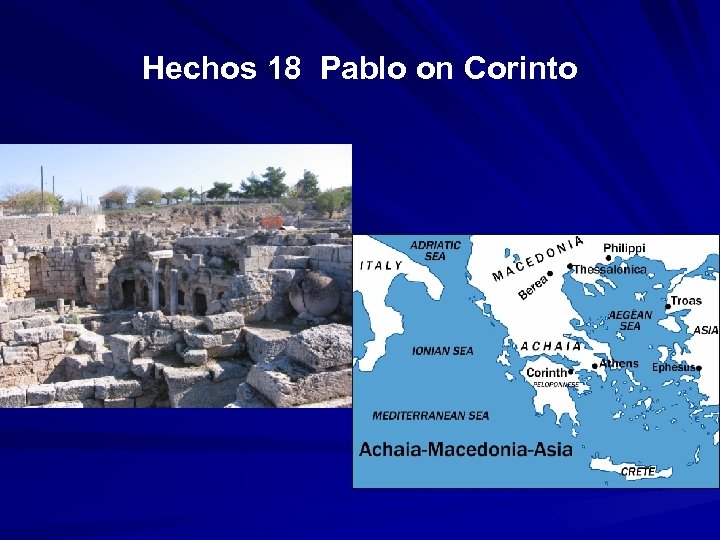 Hechos 18 Pablo on Corinto 