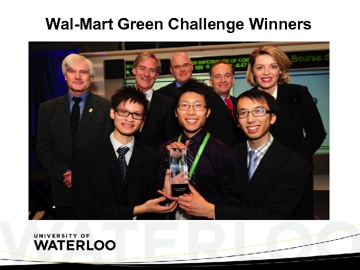 Wal-Mart Green Challenge Winners 