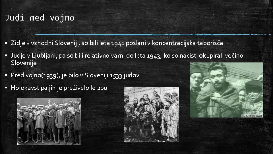 Judi med vojno ▪ Židje v vzhodni Sloveniji, so bili leta 1941 poslani v