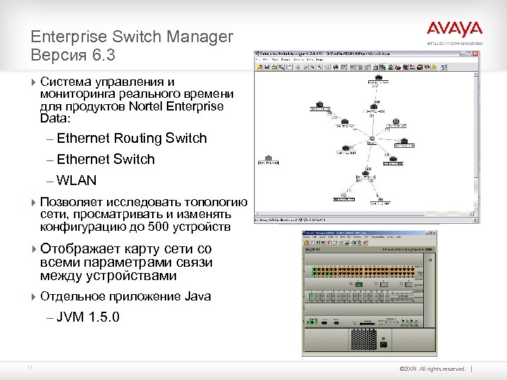 Enterprise Switch Manager Версия 6. 3 4 Система управления и мониторинга реального времени для