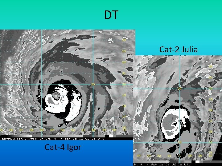 DT Cat-2 Julia Cat-4 Igor 