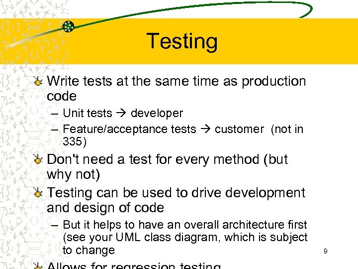 Testing Write tests at the same time as production code – Unit tests developer