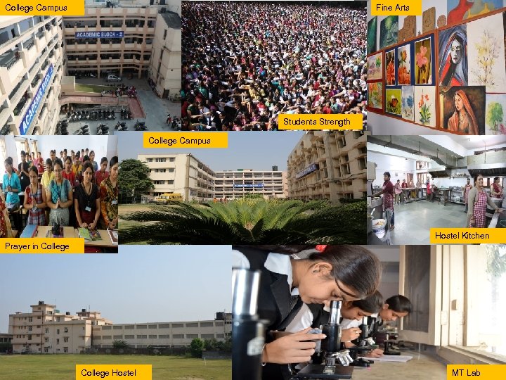 College Campus Fine Arts Students Strength College Campus Hostel Kitchen Prayer in College Hostel