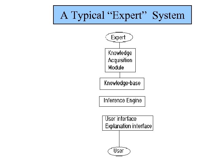 A Typical “Expert” System 