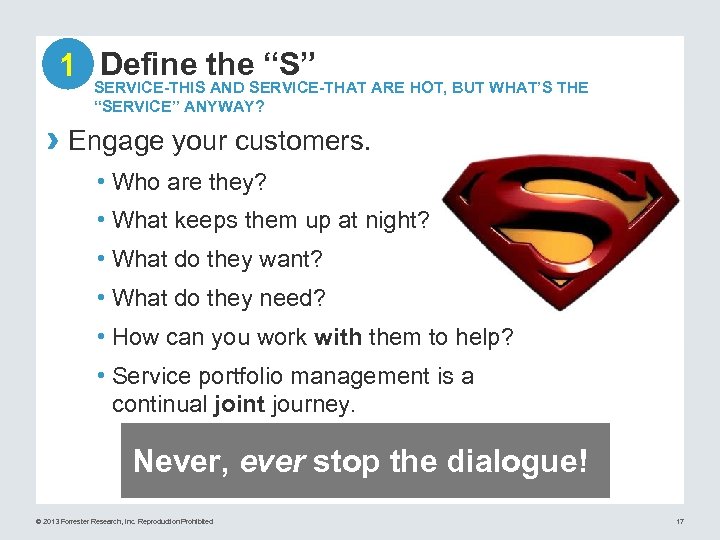 1 Define the “S” SERVICE-THIS AND SERVICE-THAT ARE HOT, BUT WHAT’S THE “SERVICE” ANYWAY?