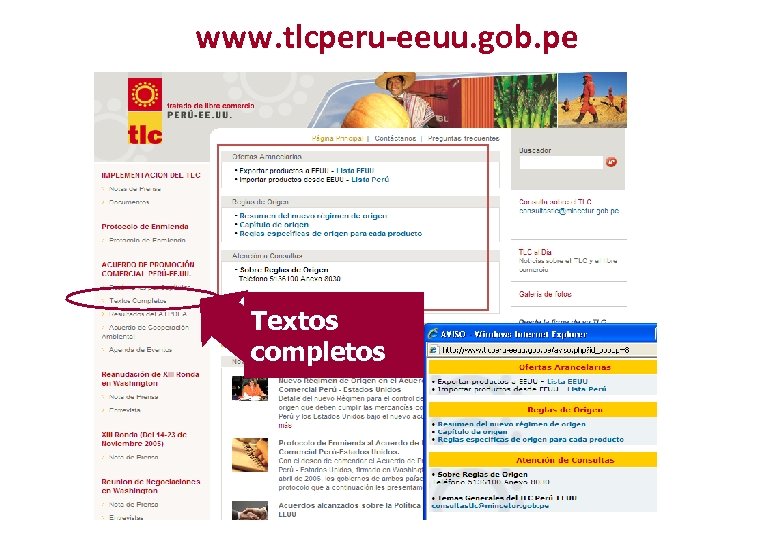 www. tlcperu-eeuu. gob. pe Textos completos 