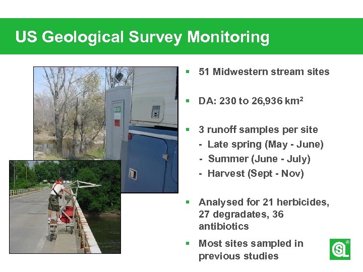 US Geological Survey Monitoring § 51 Midwestern stream sites § DA: 230 to 26,