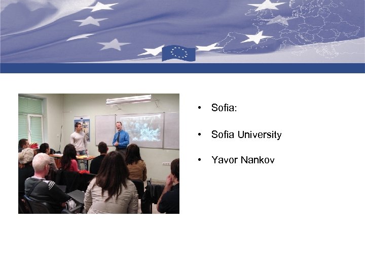  • Sofia: • Sofia University • Yavor Nankov 