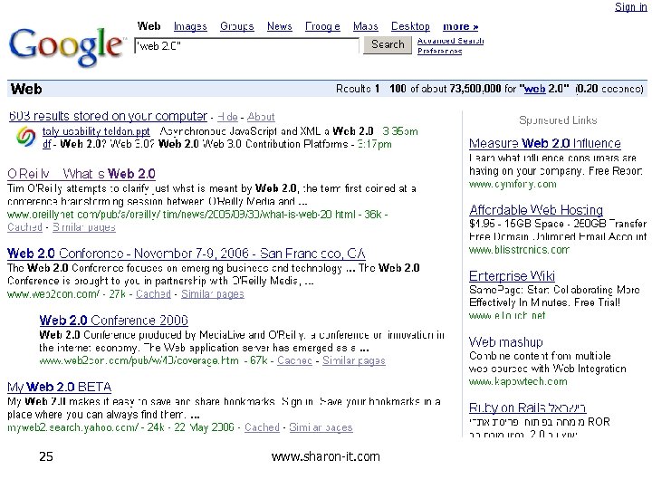 25 www. sharon-it. com 