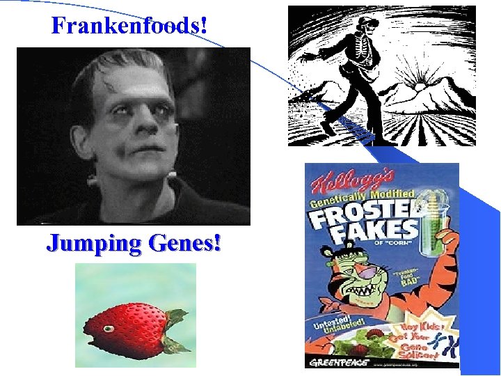 Frankenfoods! Jumping Genes! 