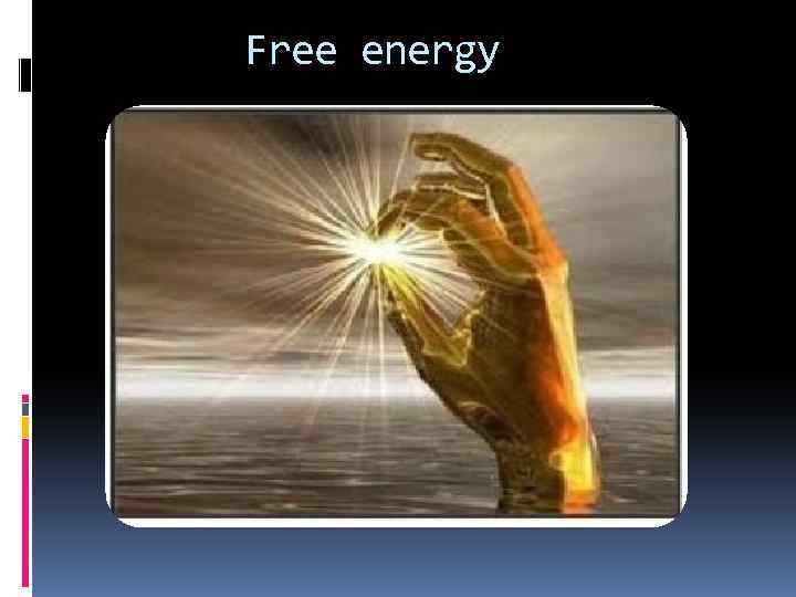 Free energy 