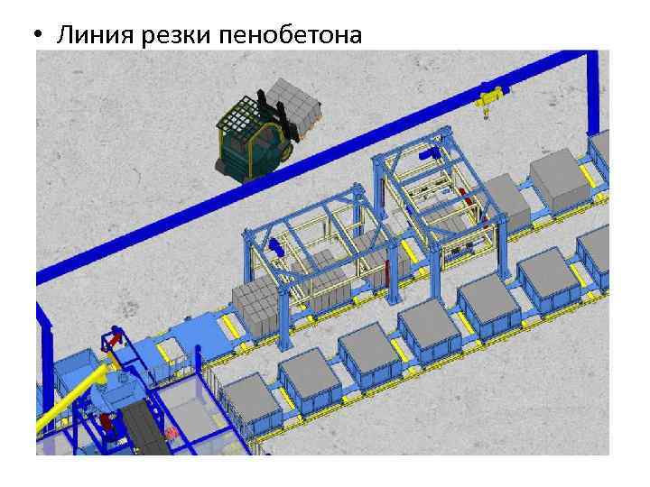  • Линия резки пенобетона 