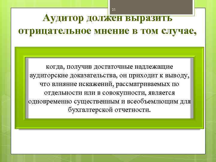 Выразить должное. Аудитор должен выразить отрицательное мнение в том случае. Отрицательное аудиторское мнение. Отрицательное мнение в аудите. Аудитор должен выразить мнение с оговоркой в том случае, если.