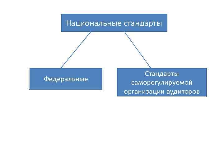 Национальные стандарты Федеральные Стандарты саморегулируемой организации аудиторов 
