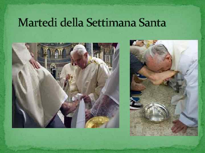Martedi della Settimana Santa 