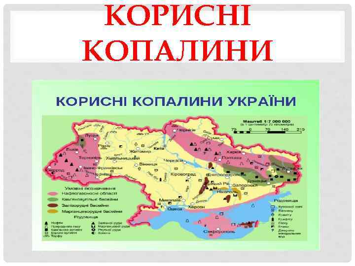 КОРИСНІ КОПАЛИНИ 