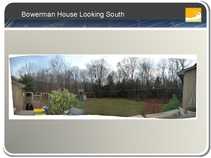 Bowerman House Looking South 