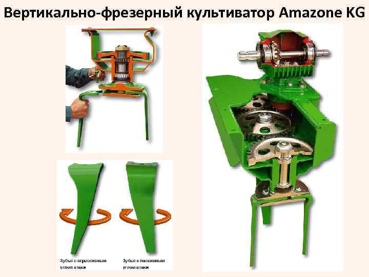 Вертикально-фрезерный культиватор Amazone KG 