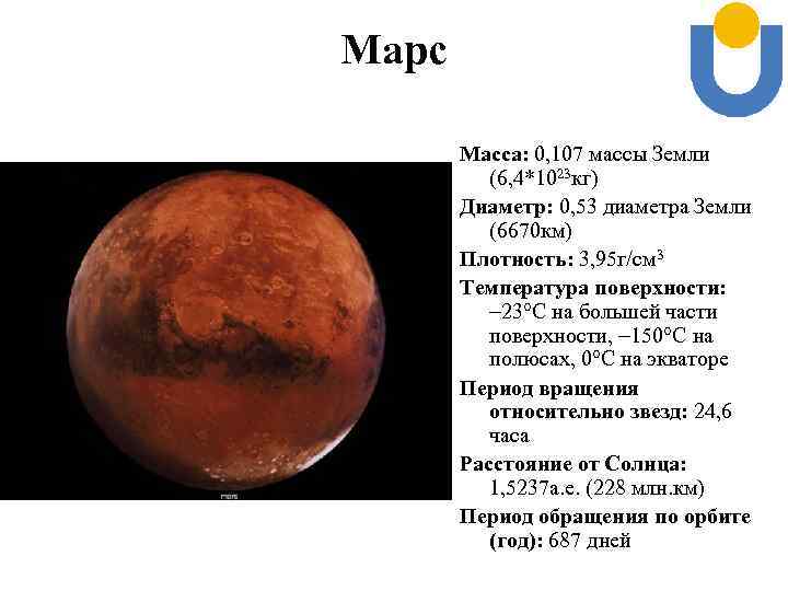 Марс масса м. Масса планеты Марс. Плотность Марса в кг/м3. Марс масса планеты в массах земли. Марс диаметр планеты.