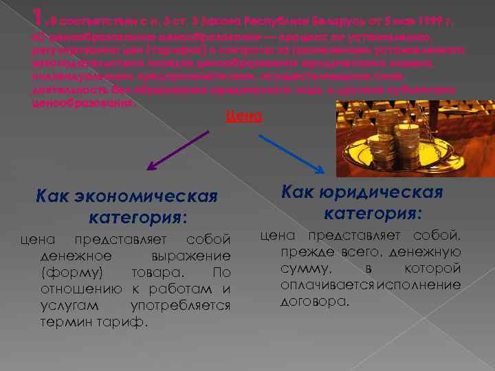 1. В соответствии с п. 3 ст. 3 Закона Республики Беларусь от 5 мая