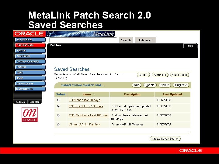 Meta. Link Patch Search 2. 0 Saved Searches 