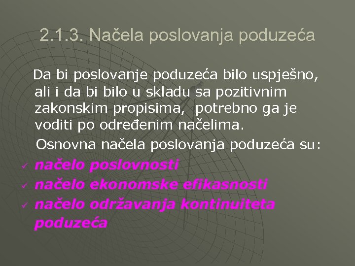 U U U Formiranje Poslovne Politike Poduzeca Osnove