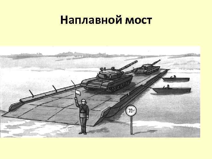 Наплавной мост 