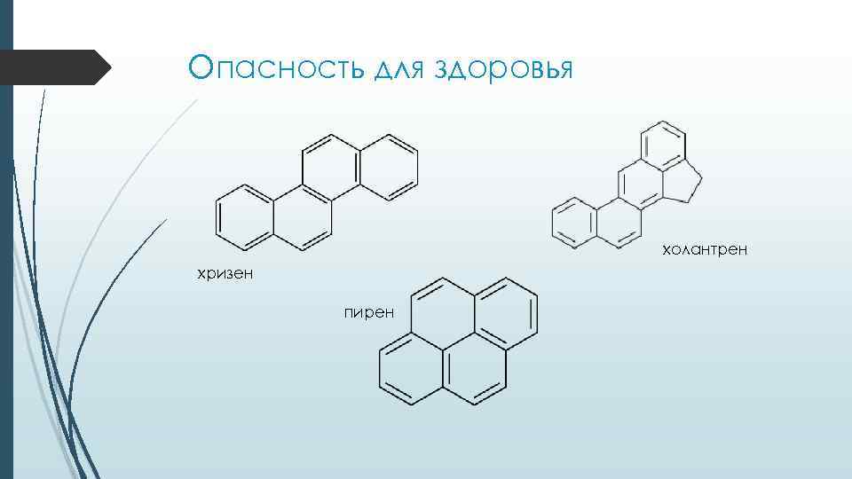 Опасность для здоровья холантрен хризен пирен 