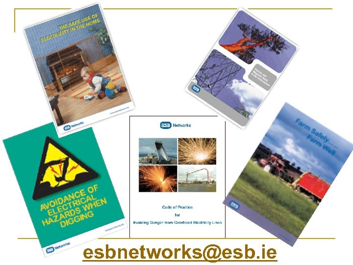 esbnetworks@esb. ie 