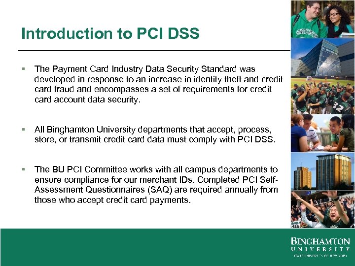 Introduction to PCI DSS § The Payment Card Industry Data Security Standard was developed