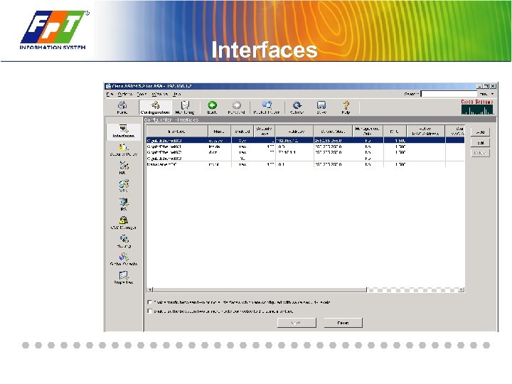Interfaces 