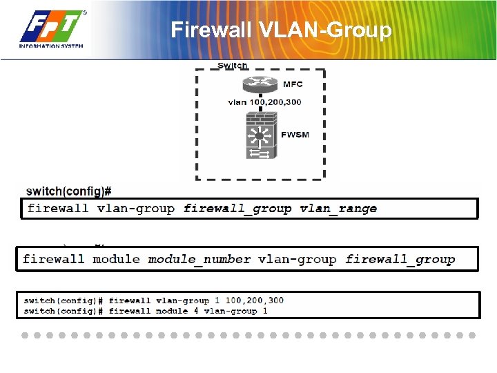 Firewall VLAN-Group 