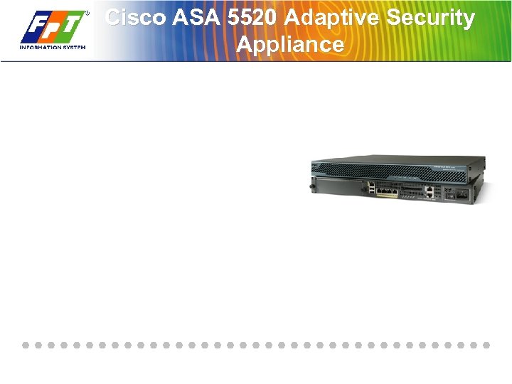 Cisco ASA 5520 Adaptive Security Appliance 