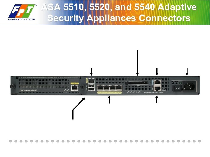ASA 5510, 5520, and 5540 Adaptive Security Appliances Connectors 