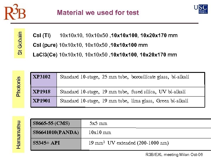 St Gobain XP 3102 Standard 10 -stage, 25 mm tube, borosilicate glass, bi-alkali XP