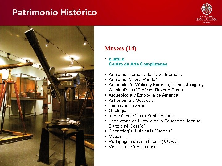 Patrimonio Histórico Museos (14) • c arte c Centro de Arte Complutense • Anatomía