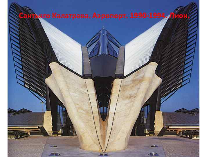 Сантьяго Калатрава. Аэропорт. 1990 -1994. Лион. 
