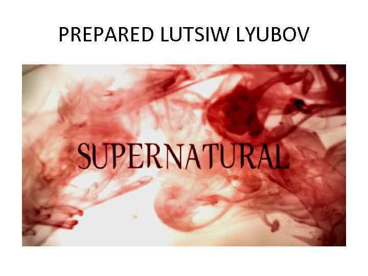 PREPARED LUTSIW LYUBOV 
