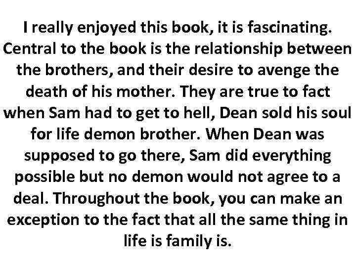 I really enjoyed this book, it is fascinating. Central to the book is the