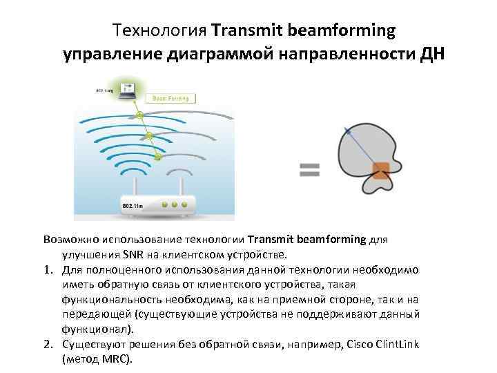 Beamforming что это в роутере. Технология Beamforming. Beamforming (технология формирования луча). Формирование лучей Beamforming. Принцип технологии направленной передачи (Beamforming).