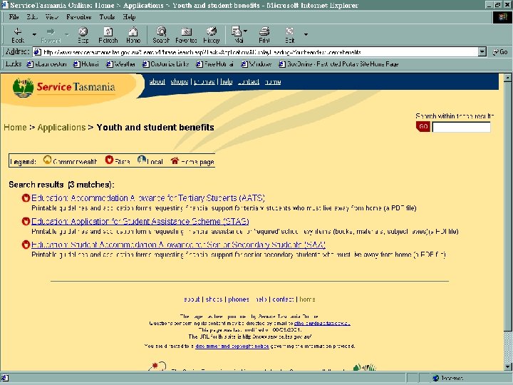 Government Online www. govonline. gov. au 