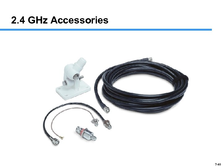 2. 4 GHz Accessories 7 -48 