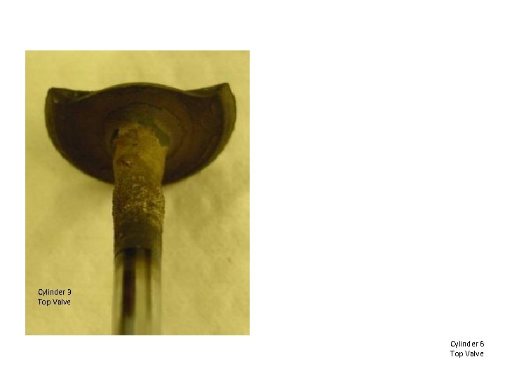 Cylinder 3 Top Valve Cylinder 6 Top Valve 