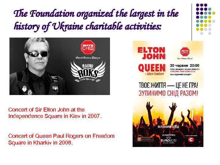 The Foundation organized the largest in the history of Ukraine charitable activities: Concert of