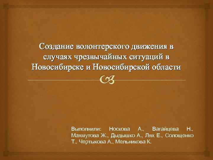 Теория и практика волонтерского движения презентация