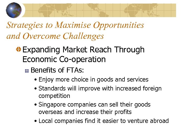Strategies to Maximise Opportunities and Overcome Challenges Expanding Market Reach Through Economic Co-operation Benefits